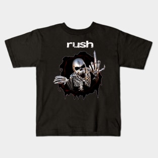 vintage horror rush band Kids T-Shirt